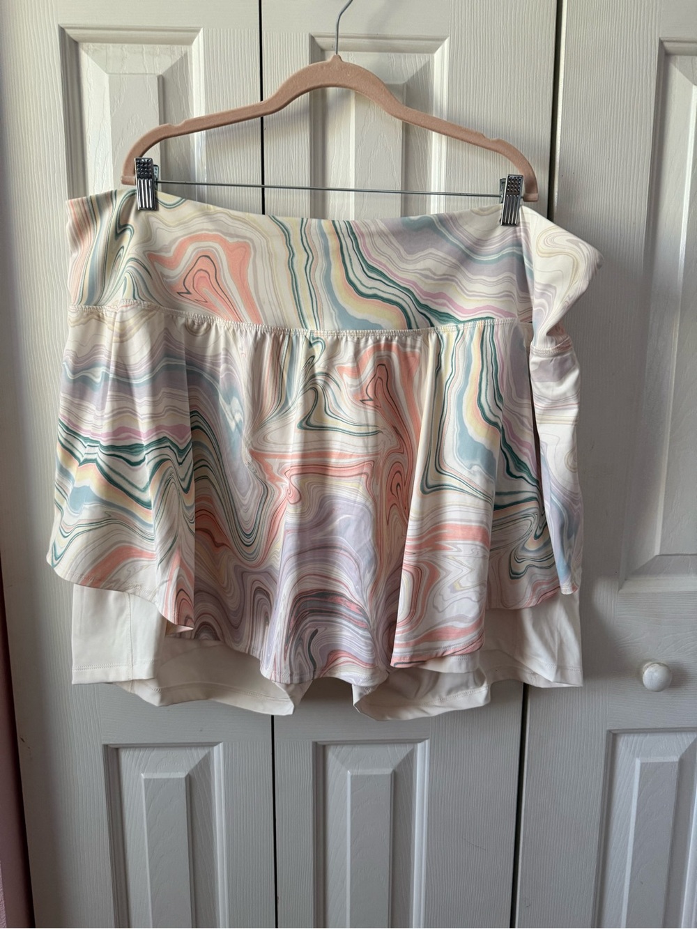 Pastel Marble Skort Athletic